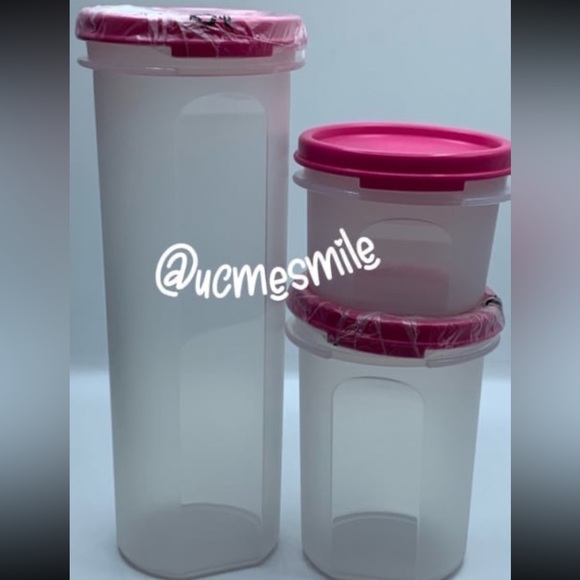 Tupperware Modular Mates Round 3-Piece Set - Picture 4 of 4
